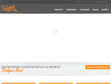 Tablet Screenshot of dalgaciboat.com
